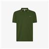 Sun 68 Polo Small Stripes On Collar Verde - Taglia L Abbigliamento Uomo Polo