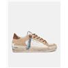 Crime London scarpe donna sk8 deluxe whedge champagne dust n° 36 37 38 39 40