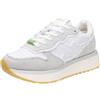 Sun 68 Big Stargirl Canvas Bianco - Taglia 37 [22.9cm] Scarpe Donna Sneakers