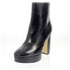 Guess Temela - Tronchetti In Pelle Con Tacco Alto Nero - Taglia 36 [22.5cm]