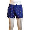 Moschino costume uomo blu stampa iconica nuovo e originale
