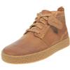 Clarks Streethill Lace Mid - Sneakers Alte In Pelle Marrone - Taglia 44