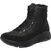 Igi & Co Kim Gtx - Stivaletti Stringati In Suede E Goretex Nero - Donna Scarpe