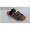 Inblu Ciabatte donna Dual Density con Strappo, Effetto Corda - 014 (Nero)