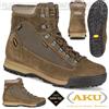 AKU Scarpe AKU SLOPE GTX GORETEX Scarponcini Trekking Boots Anfibi Pelle OLIVA