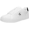 Calvin Klein Jeans Classic Cup - Sneakers In Pelle Bianco - Taglia 42 [26.5cm]
