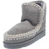 Mou Eskimo 18 - Stivaletti In Montone Grigio - Donna Scarpe Stivali E Stivaletti