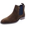 Tommy Hilfiger Douglas 3b2 - Suede Chelsea Testa Di Moro - Taglia 45 [29cm] Uomo