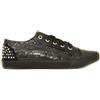 Vedi descrizione Guess Fantasy nero scarpe con i lacci bambina con strass baby shoes