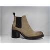 Vedi descrizione Max e sons tr4045 taupe stivaletto donna tacco 65 elastici laterali camoscio