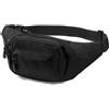 Vinabo Marsupio Uomo Donna Unisex Marsupio Sportivo Grande con 4 Zip Tasche
