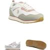 Vedi descrizione US Polo assn nobik010 white pink sneaker donna stringato tessuto zeppa 2cm