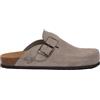 FREE LIFE A.B. SABOT in Pelle Scamosciata LightGrey da 59€ a 39,90€