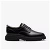 Clarks original scarpe uommo badbury pelle nero au/25 n° 40 41 42 43 44