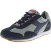 Diadora Heritage Equipe Canvas Stone Wash Verde - Uomo Scarpe Sneakers Sportive