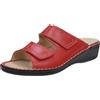 Cinzia Soft Ciabatte In Pelle Con Strappo Rosso - Taglia 35 [21.5cm] Scarpe