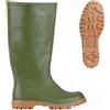 Superga Ginocchio Alpina - Stivali Di Gomma Verde - Taglia 38 [24.3cm] Scarpe