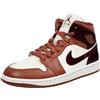 Nike Air Jordan 1 Mid Multicolore - Donna Scarpe Sneakers Sportive E Lifestyle