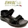 Enval Soft Sandalo Uomo Sportivo Urban trekking 7737500 Nero Comodo Flessibile A