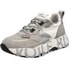 Voile Blanche Club 105 - Sneakers Platform In Suede Argento - Taglia 35 Scarpe