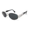 Gian Marco Venturi OCCHIALI DA SOLE DONNA GIAN MARCO VENTURI V 580 904 ARGENTO E NERO