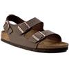 Vedi descrizione Birkenstock 0634503 milano mocca sandalo uomo pelle