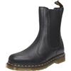 Dr. Martens 2976 Chelsea Hi - Milled Nappa Nero - Taglia 38 [5 US 24cm] Scarpe