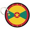Portachiavi Drapeau Granata Stampato Rotondo Coccarda