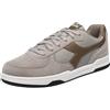 Diadora Raptor Low Suede - Sneakers In Suede Grigio - Uomo Scarpe Sneakers