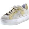 2star Sneaker Plateau Oro - Taglia 40 [26.6cm] Scarpe Donna Sneakers