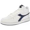 Diadora Sportswear Magic Basket Mid - Sneakers Alte Bianco - Taglia 42.5 [8.5 US