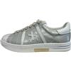 PREMIATA Sneaker donna russelld 6262d bianco con payettes n° 38