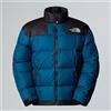The North Face Men Lhotse Jacket - Giacca Imbottita Blu - Taglia XS Uomo