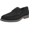 Geox Claudio - Mocassini In Suede Blu - Taglia 41 [26.5cm] Scarpe Uomo Mocassini