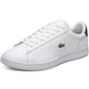 Lacoste Carnaby Set - Sneakers In Pelle Bianco - Taglia 40 [6.5 US 25cm] Scarpe
