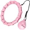 HHW02 HULA HOP ROSA CHIARO CON PESO HMS