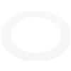 uxcell 3,4" ID 4,7" OD Leggero Dettaglio oring,Opaco Circolare Leggero Copertura,Bianco