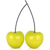 World Art Scultura in resina grande 'Ciliegie doppie grandi'