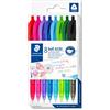 STAEDTLER ball 4230 M Penne a sfera - set da 8, assortite