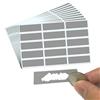 ScratchStix 150 Pezzi, Gratta e Vinci Personalizzato Etichette Adesivi - 48 x 15 mm | Scratc
