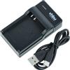 vhbw Caricatore USB-C per Canon Digital Ixus 980 IS 970 IS i Zoom 990 IS i7 4,2V