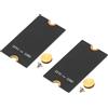 uxcell 2Pcs Adattatore Estensione M2 SSD 2242-2280 con Cacciavite Nero per PC