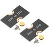 uxcell 2Pcs Adattatore M2 SSD per 2230-2242 con Cacciavite Nero