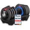 DH FitLife 18kg Manubri Regolabili 12 Pesi in 1 1,5-18kg Cambio Peso in 1
