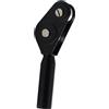 Brand new and high quality Canna da Pesca Punta Guida Rullo 1Pcs Nero Carrucola