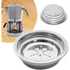 GIANTO Filtro Porta Cialde 1 Tazza compatibile con Mokona Bialetti - Ricambio Ac