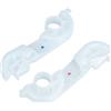 vhbw 2x Guida cavo sinistra destra per Bosch SPE53U52UC SPE53U55UC SPE53U56UC