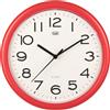 Trevi OM 3301 Orologio da Parete Silenzioso 24cm, Movimento Continuo SWEEP Senza