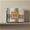 Marzotto-Lanerossi Coperta Matrimoniale Check grigio Marzotto Marta 210x250 cm