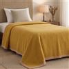Marzotto-Lanerossi Coperta Lana Vergine Marzotto Marta senape | Singola Calda